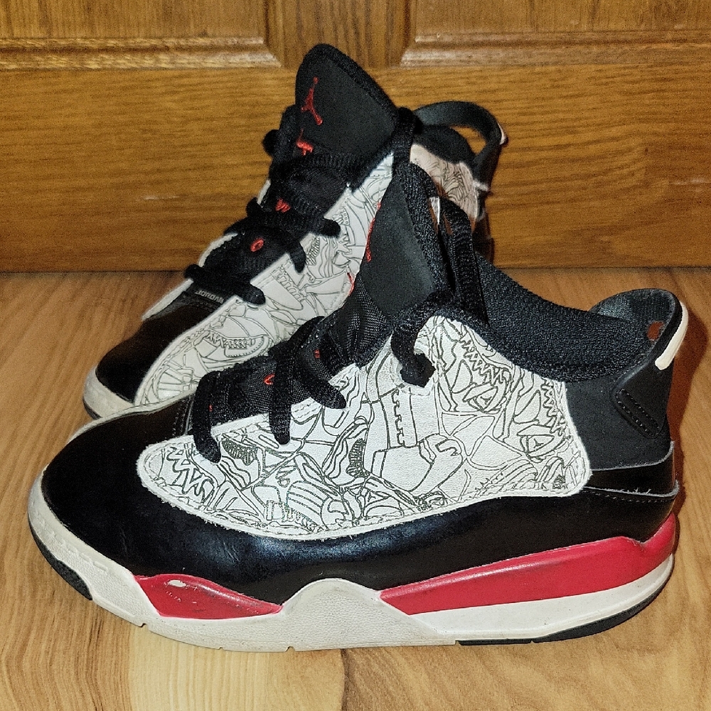 Air Jordan Kids' Dub Zero Fire Red (TD)